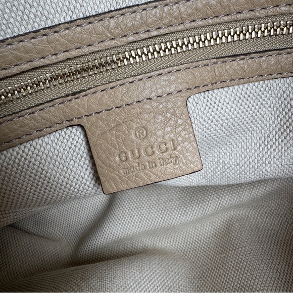 Gucci Soho Leather Convertible Shoulder Bag Tote - Picture 13 of 13